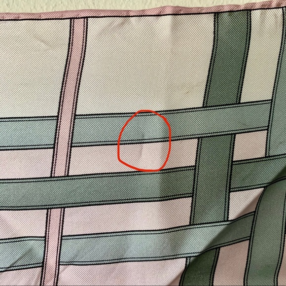 EUC *Authentic* Burberry Silk Scarf - Picture 7 of 7